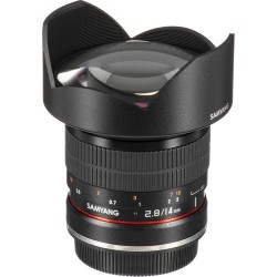 Samyang 14mm F 2.8 ED AS IF UMC Lens for Canon EF with AE Chip, SYAE14M-C