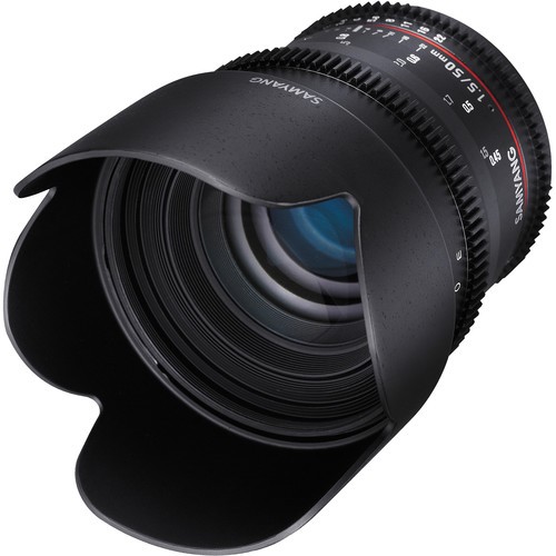 Samyang 50mm T1.5 VDSLR AS UMC Lens For Sony E Mount, SA5015SE