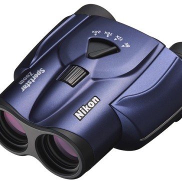 Nikon Sportstar Zoom 8-24x25 Binoculars Dark Blue,NI824X25SSZBL