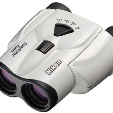 Nikon Sportstar Zoom 8-24x25  Binoculars White, NI824X25SSZWH