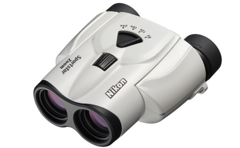 Nikon Sportstar Zoom 8-24x25  Binoculars White, NI824X25SSZWH