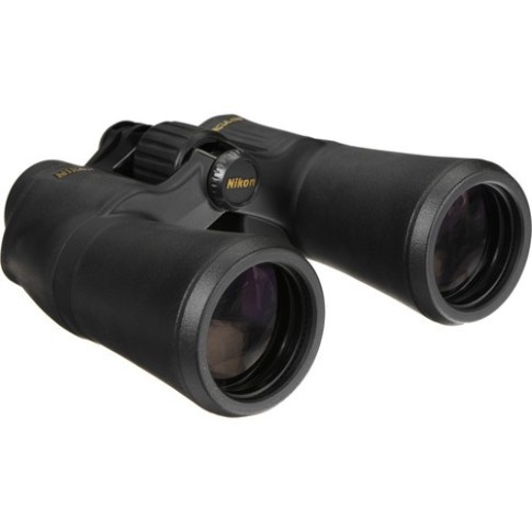 Nikon Aculon A211 Binoculars 10x50 Black with Carrying Case, Neck Strap, Ocular Rainguard & Lens Cap