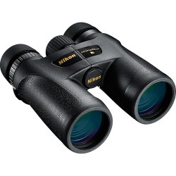 Nikon Monarch 7 Binoculars 10x42 ATB Black with Neck Strap, Carrying Case, Rainguard & Objective Lens Cap