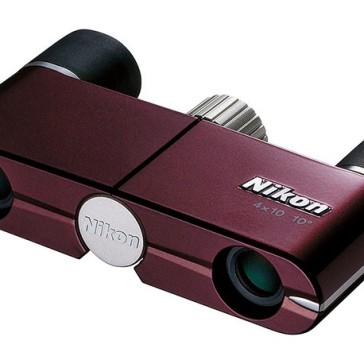 Nikon Binoculars 4X10 DCF Red, NIB4X10RED