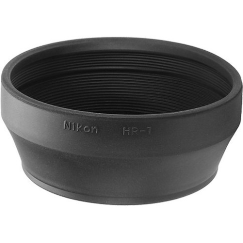 Nikon HR-1 Rubber Lens Hood 52mm Screw-In for 80-200 f/4.5-5.6 D-AF & 50mm f/1.4 AIS Lens, NIHR1
