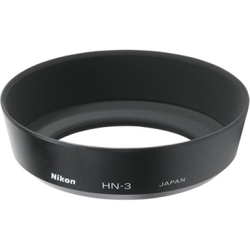 Nikon HN-3 Lens Hood 52mm Screw-In for 35mm f/1.4 AI-S, 35mm f/2, 35mm f/2.8, 55mm f/2.8/3.5 Micro & 35-80mm D-AF Lenses, NIHN3