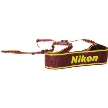 Nikon AN-6W Nylon Wide Neck Strap Wine, NIAN6W
