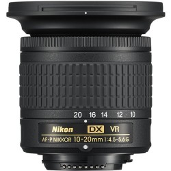 Nikon AF-P DX Nikkor 10-20mm f/4.5-5.6G VR Lens, NI102045VR
