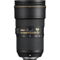 Nikon AF-S Nikkor 24-70mm f/2.8E ED VR Lens, NI247028VR