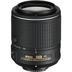 Nikon AF-S DX Nikkor 55-200mm f/4-5.6G ED VR II Lens, NI5520045