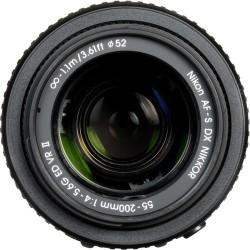 Nikon AF-S DX Nikkor 55-200mm f/4-5.6G ED VR II Lens, NI5520045