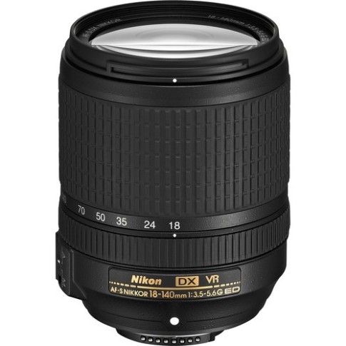 Nikon AF-S DX Nikkor 18-140mm f/3.5-5.6G ED VR Lens, NI181403556