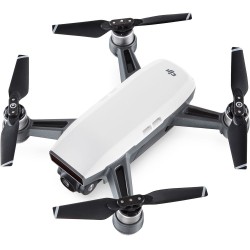 DJI Spark, Portable Mini Drone, Alpine White, Full HD Video Recording