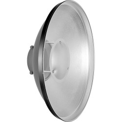 Godox Beauty Dish Reflector, Silver 55cm / 22 inch Bowens Mount, BDR-S550
