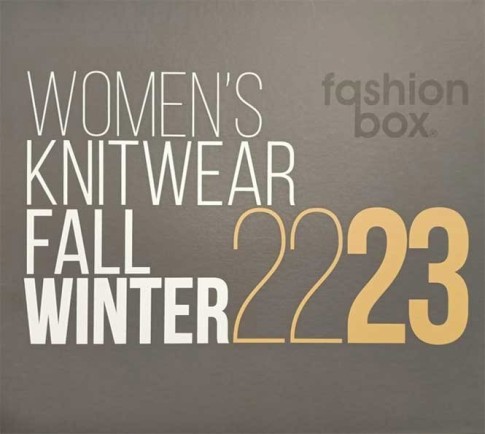 Fashion Box Women's Knitwear trend style fabrics for AW