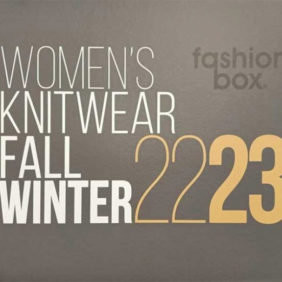 Fashion Box Women's Knitwear trend style fabrics for AW