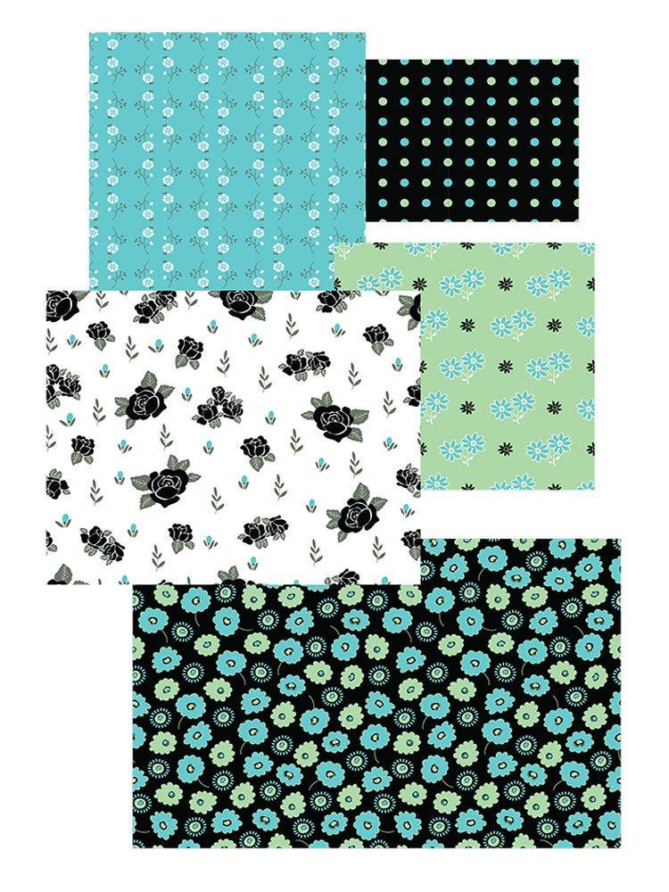 GraphiCollection All Pattern 1 Flowers Design & Prints