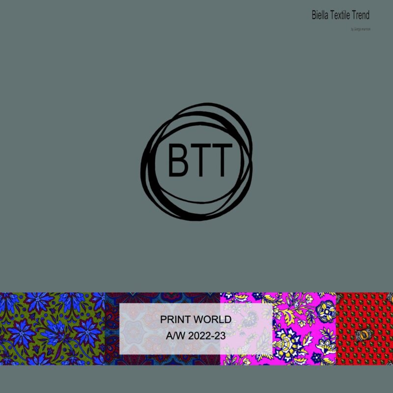 BTT Textile Print World Fabric Swatch Book for Men Prints A/W Latest