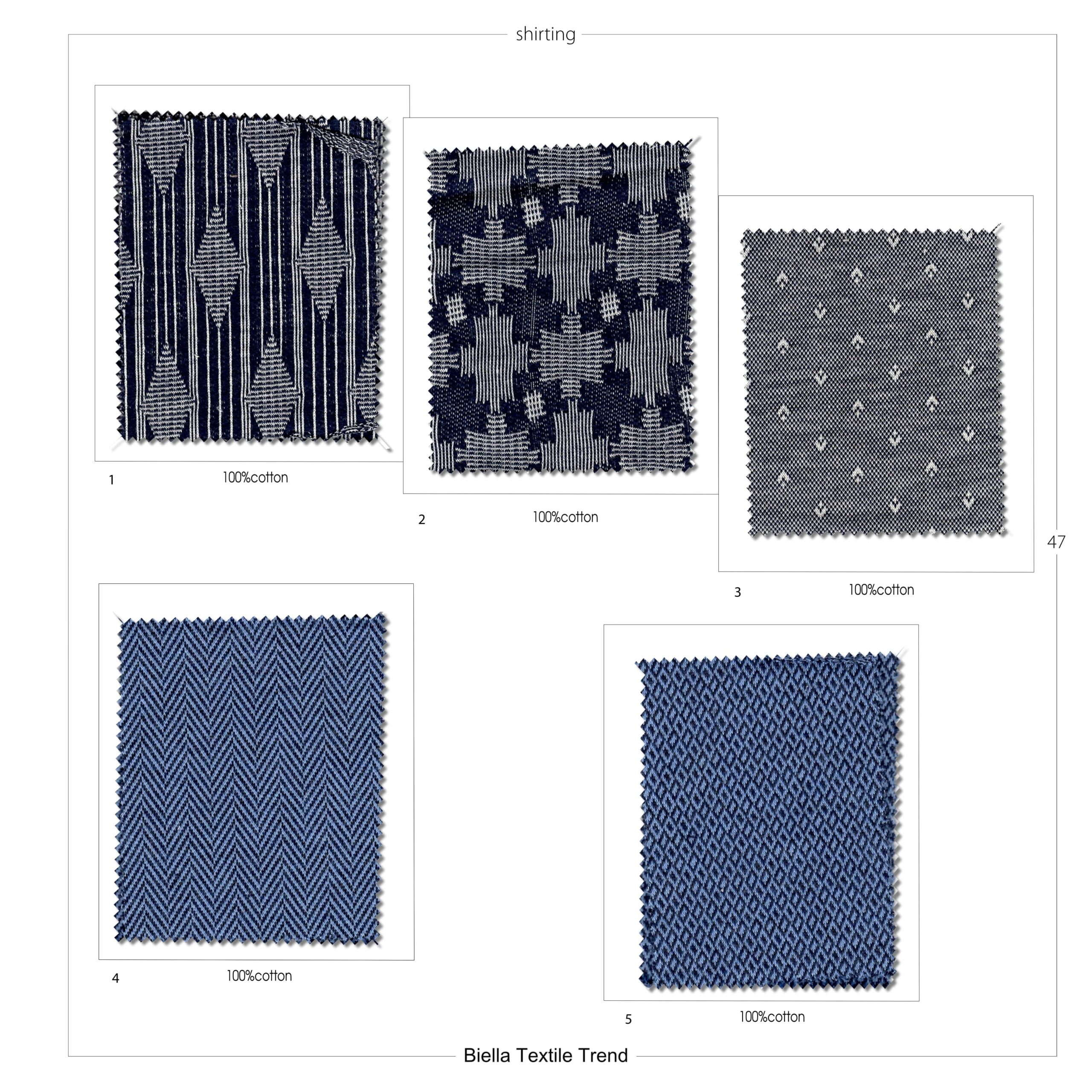 BTT Shirting Collection Fabric Swatch Book for A/W