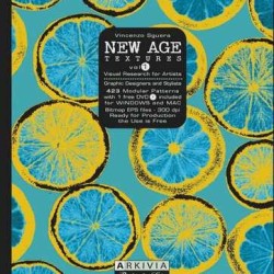 NEW AGE TEXTURES VOL.1 Book (Arkivia) , Pattern Textures Book, Texture Design Book
