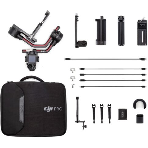 DJI RS 2 Pro (Ronin S 2) Gimbal Stabilizer, DJI RS2, 4.5Kg Payload, Carbon Fiber, 12hr Battery