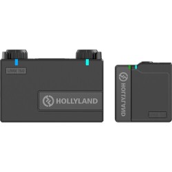 Hollyland LARK 150 Solo Wireless Microphone System (2.4 GHz, Black)