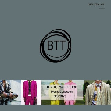 BTT Men Collection Suiting & Jacketing Fabric Swatch Book for S/S