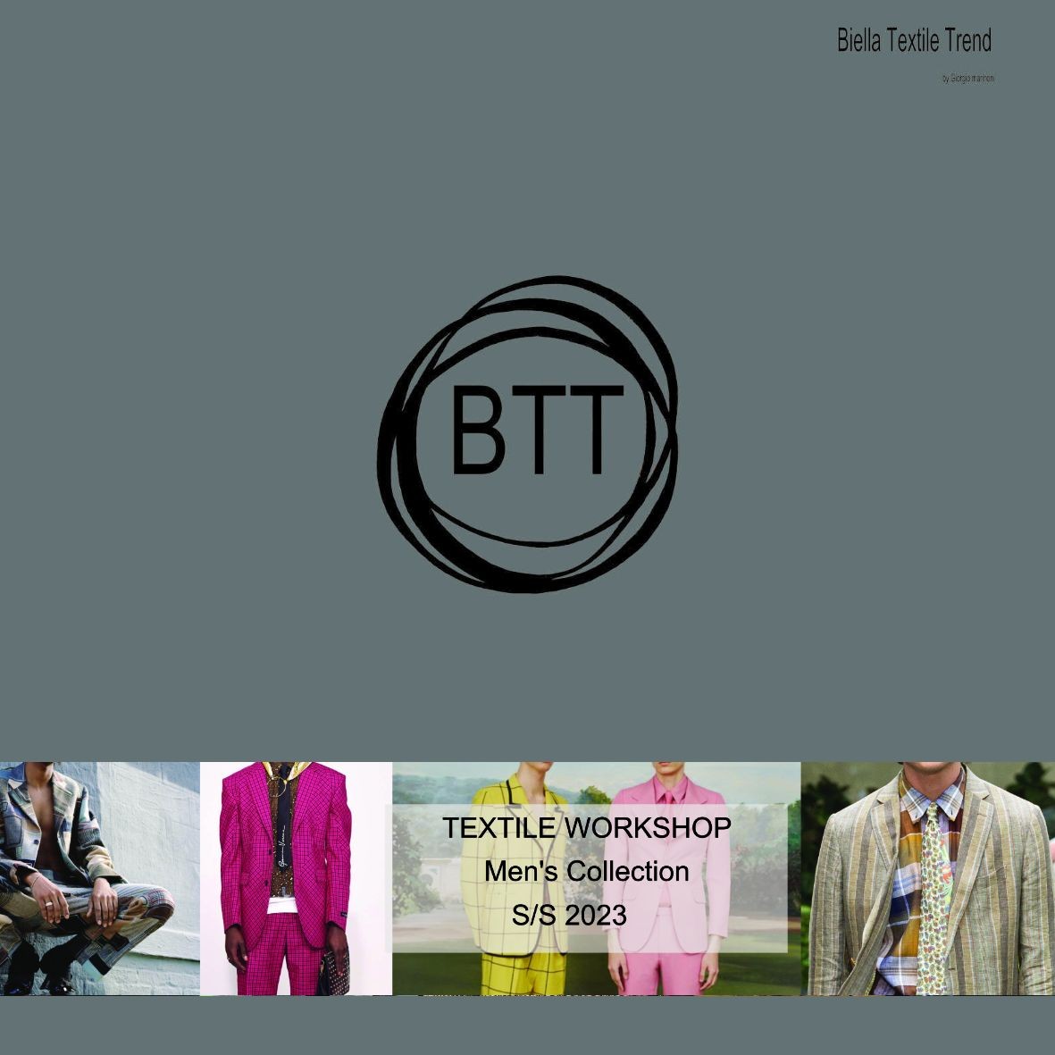BTT Men Collection Suiting & Jacketing Fabric Swatch Book for S/S