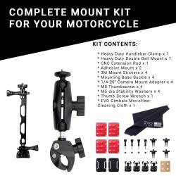 Insta360 Motorcycle Mount Bundle For One X2, One R & Go 2