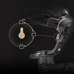 Zhiyun-Tech CRANE 3S Pro Handheld Gimbal Stabilizer for DSLRs and Cinematic Cameras, 6.48 Kg Payload