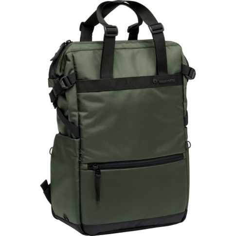 Manfrotto 12L Street Convertible Camera Tote Bag (Green), Multi-Function Camera, Laptop & Personal Items