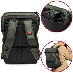 Manfrotto 12L Street Convertible Camera Tote Bag (Green), Multi-Function Camera, Laptop & Personal Items