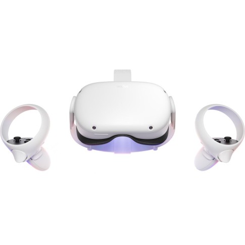 Oculus Quest 2 Advanced All-in-One VR Headset (128GB, White) with Official GST Invoice, Meta VR Headset