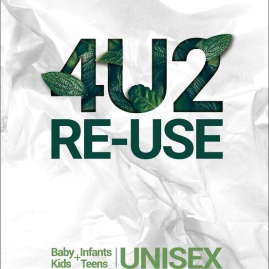 4U2RE-USE Trendbook incl. USB Baby/Infants/Kids/Teens Unisex