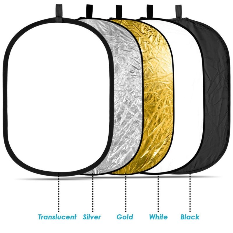Godox Collapsible Reflector 150x200cm 5-in-1 Boards, Gold, Solver, White, Black & Translucent