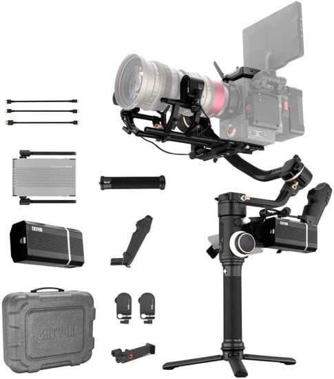 Zhiyun-Tech CRANE 3S Handheld Stabilizer Gimbal, 6.5Kg Payload