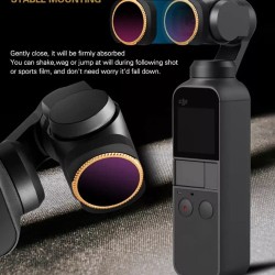 DJI Osmo Pocket & DJI Osmo Pocket 2 Nd Filters 6 in 1 Set (MCUV, CPL, ND4, ND8, ND16, ND32) Combo Kit