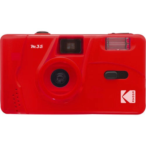 Kodak M35 Film Camera with Flash (Flame Scarlett)