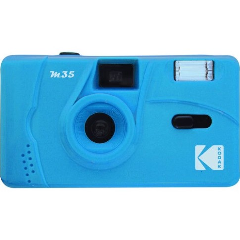 Kodak M35 Film Camera with Flash (Cerulean Blue)