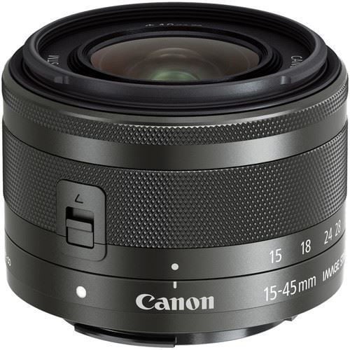 Canon EF-M 15-45mm IS STM Lens (Graphite)
