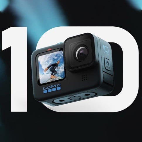 Gopro Hero 10 Black 5.3K Action Camera - 2 Years Warranty - 3 Gopro Hero 10 Black 5.3K Action Camera - 2 Years Warranty
