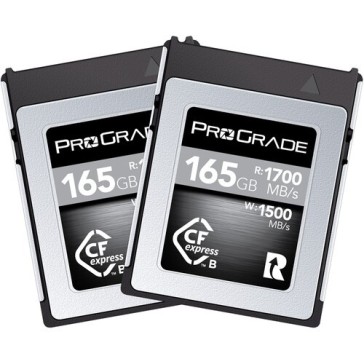 ProGrade Digital 165GB CFexpress 2.0 Type B Cobalt Memory Card (2-Pack)