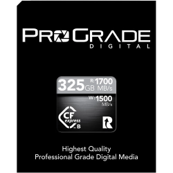 ProGrade Digital 325GB CFexpress 2.0 Type B Cobalt Memory Card