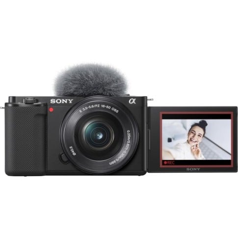 Sony ZV-E10 Mirrorless Camera with 16-50mm Lens (Black) Sony ZV-E10 Mirrorless Camera with 16-50mm Lens (Black)