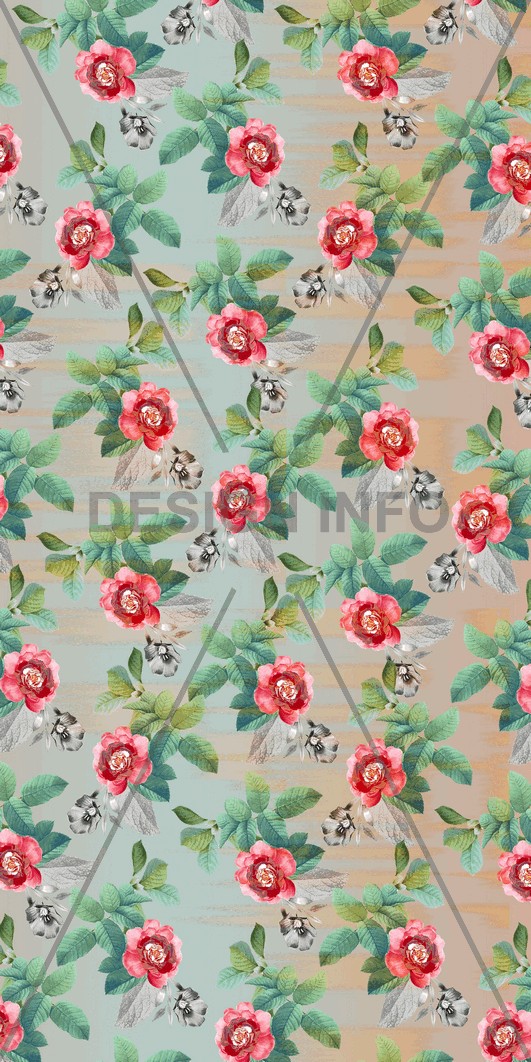 Digital Floral Prints for Textiles 2
