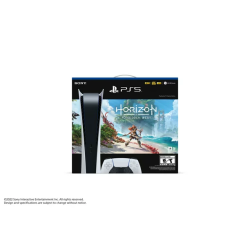Sony PS5 PlayStation 5, Digital Edition with Horizon Forbidden West Bundle