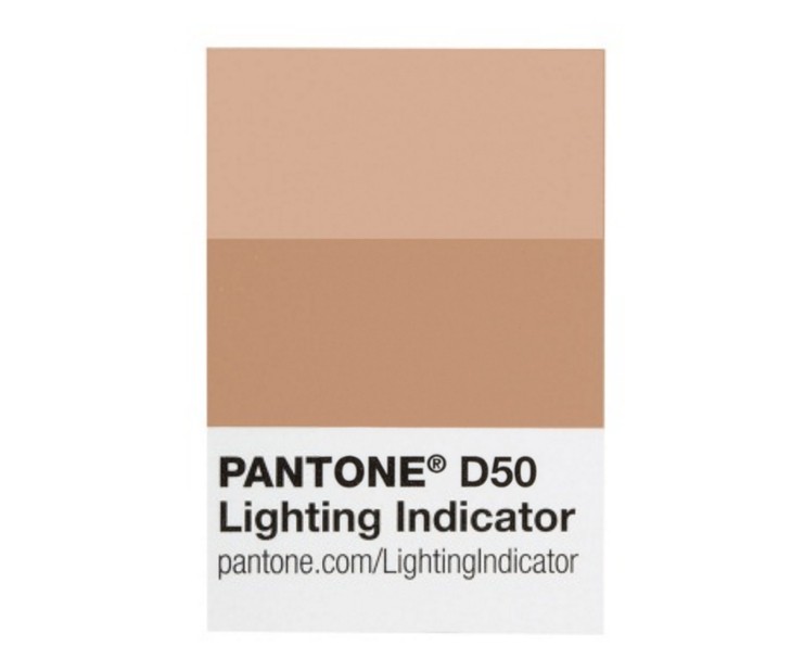 PANTONE LIGHTING INDICATOR Stickers LNDS-1PK-D50