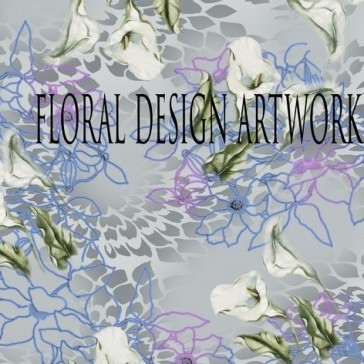 Floral Design Artwork by Cristina Design Studio Como Italy