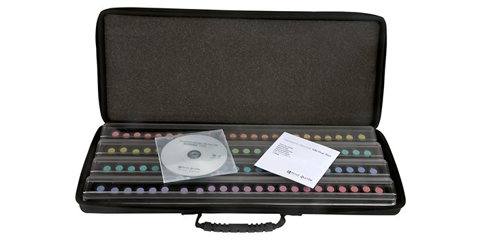 Farnsworth Munsell 100 Hue Test CEP001 Kit, Vision Aptitude Color Evaluation
