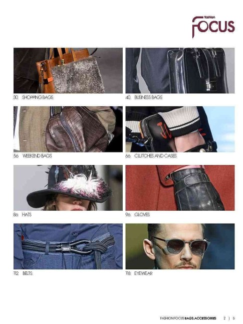 Fashion Focus Bags Man & Accessories Magazine